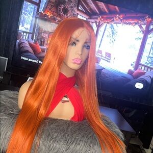 Vibrant light copper Women's  lace front Wig 🍊🍊🍊🍊🍊